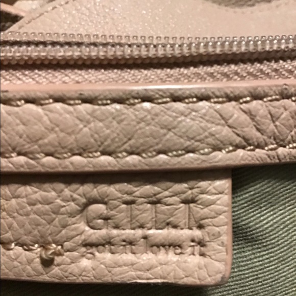 G.I.L.I Large pebbled leather stirrup hobo - Picture 3 of 3